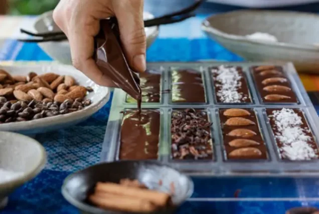 Traditional chocolate-making experience with cacao in Costa Rica