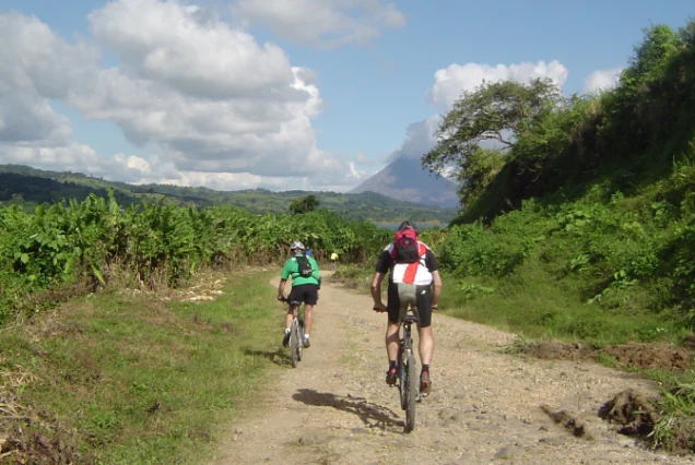 Biking Arenal Lake