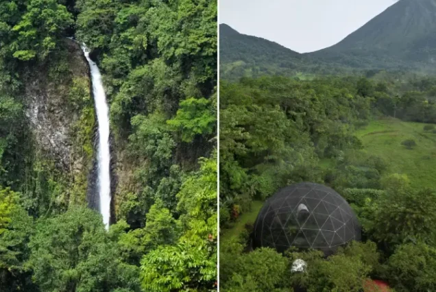 La Fortuna Waterfall & Butterfly Dome